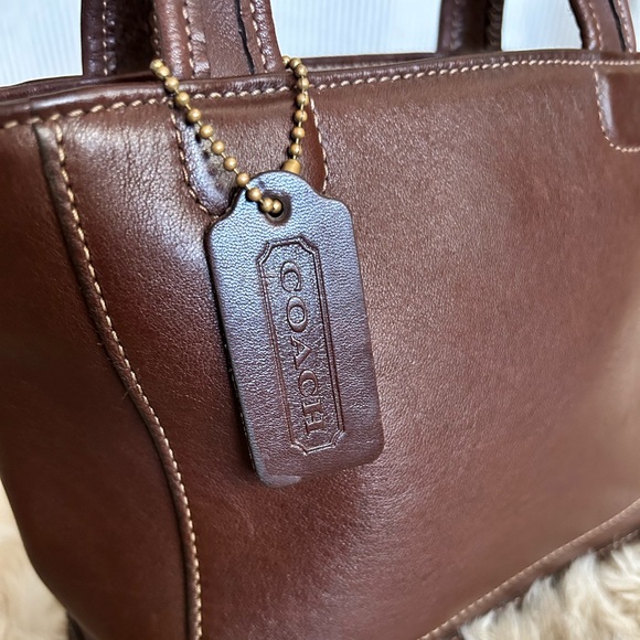 Brown Vintage coach bag 9308 - Picture 6 of 12